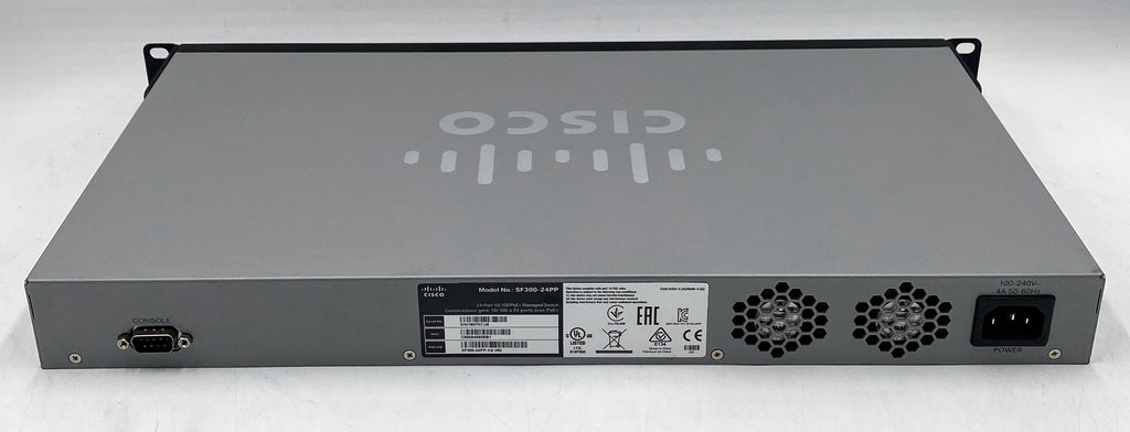 Cisco SF300-24PP 24-Port 10/100 PoE+ Managed Switch with Gigabit