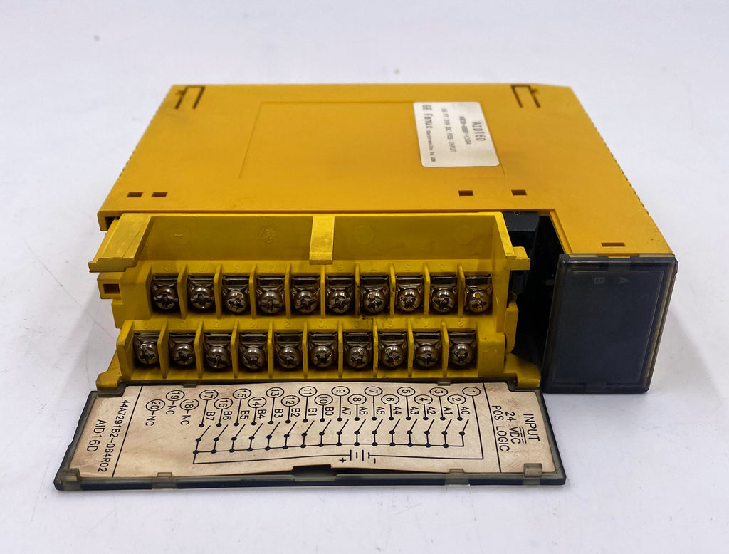 Fanuc AID16D Digital Input Module, 16 PT, 24V DC, Model A03B-0807