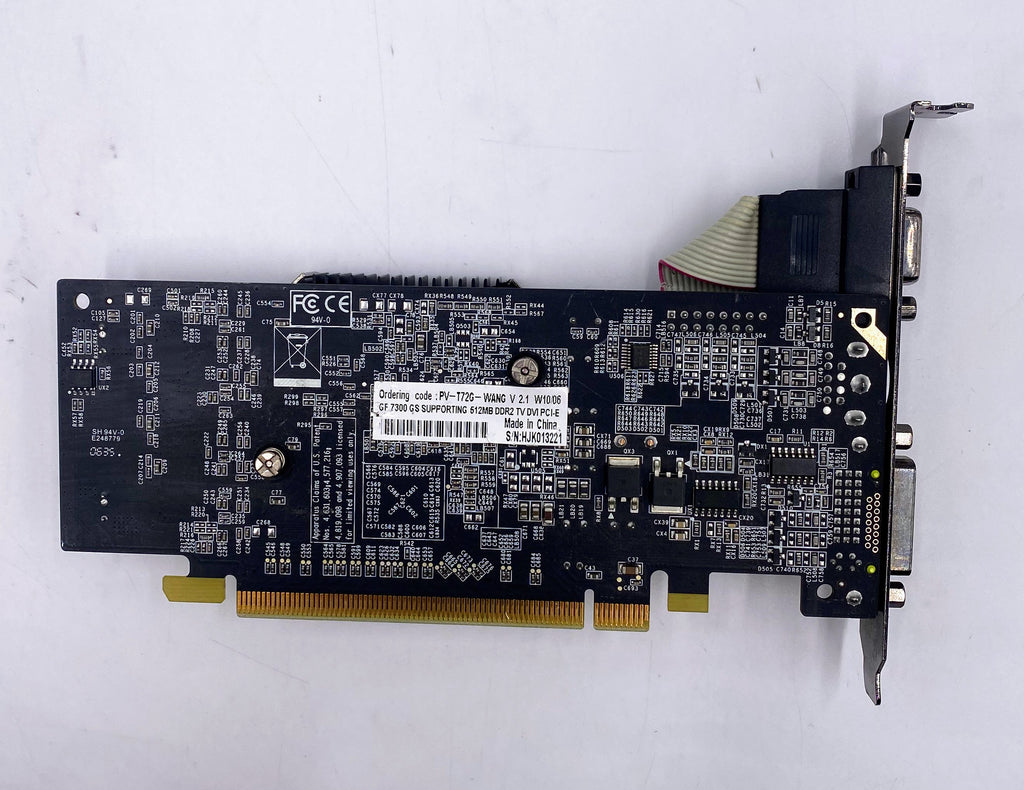 XFX GeForce 7300GS PV-T72G-WANG 256MB GDDR2 PCI Express Graphics