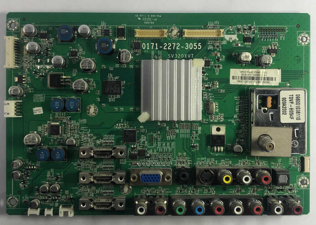 Vizio SV320XVT LCD TV 017122723055 Main Board 363208720150