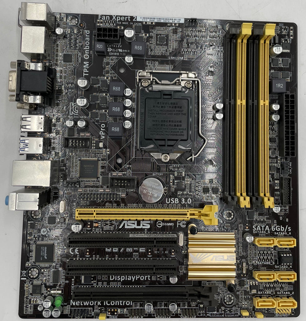 Asus Q87M-E Desktop mATX Motherboard – Buffalo Computer Parts