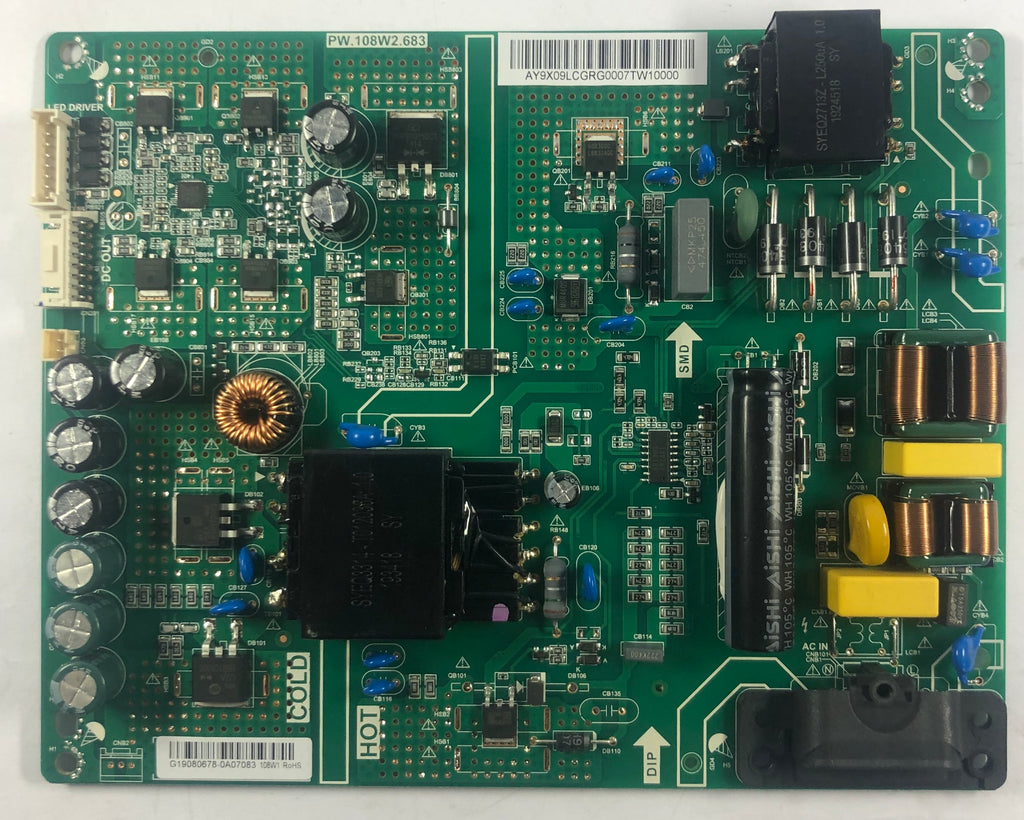 vizio-v505-g9-4k-led-tv-pw-108w2-683-power-supply-board-192e26196a