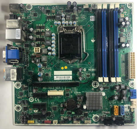 HP Elite 7100 Microtower PC MS-7613 Motherboard- 601312-001