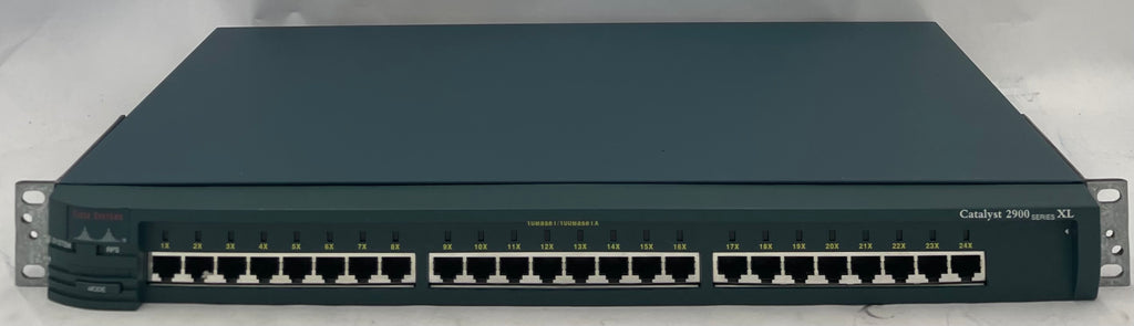 Cisco Catalyst 2900 Series XL 24-Port Network Switch- WS