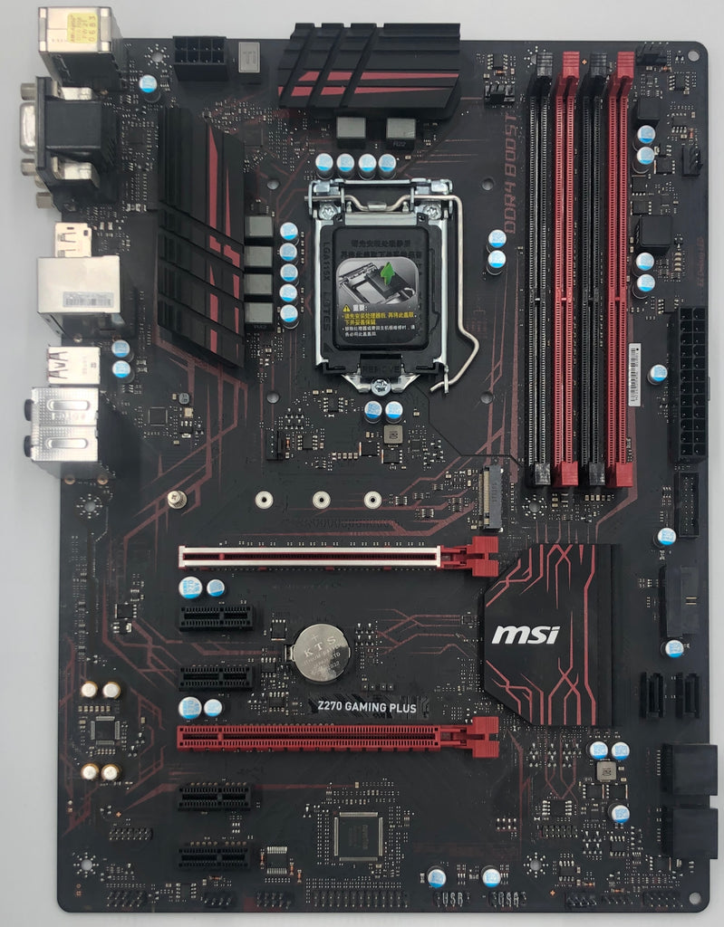 MSI Z270 Gaming Plus ATX Desktop Motherboard Buffalo Computer Parts