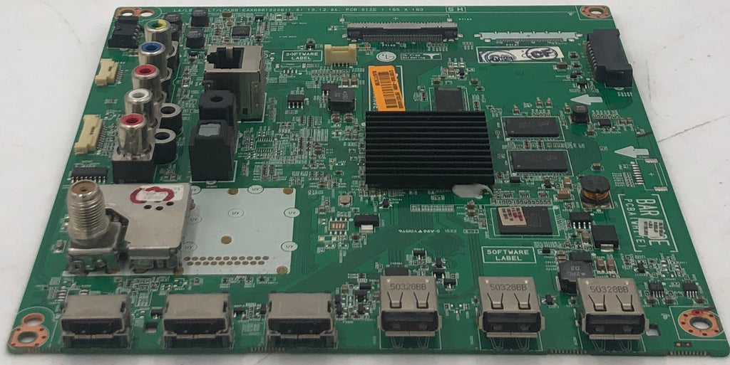 LG 55LF6100UA LED TV EAX65610206 Main Board EBT63746905 Buffalo