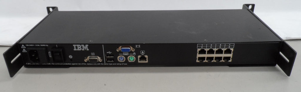 IBM Console Switch 黒 動作確認済み IBM 1735 Rack-Based Local Console Switches (Withdrawn) Product