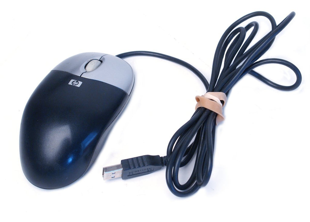 ♥様 6/11まで HP Silver/Carbon USB Wired Optical 3 Button Scroll Wheel