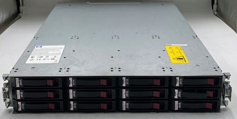 HP StorageWorks FCLSE-0701 Storage Array, 12x 3.5 Drive Bays, 12 HDD Caddy
