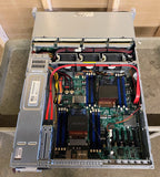 Datto SE5000 Rack Server- No Storage, No RAM, 2x E5-2620v2 CPU, No OS