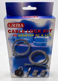 Tonder Griba Cable Lock Kit for Desktop PC & LCD, TD-DCL6