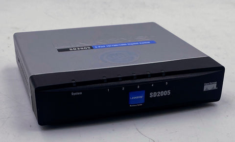 Linksys SD2005, 5-Port 10/100/1000 Gigabit Ethernet Switch