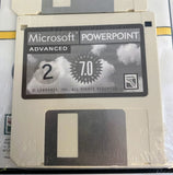 Vintage Microsoft PowerPoint for Windows 95
