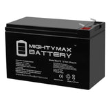 Mighty Max ML8-12 12V 8Ah Sealed Lead Acid Rechargeable Battery