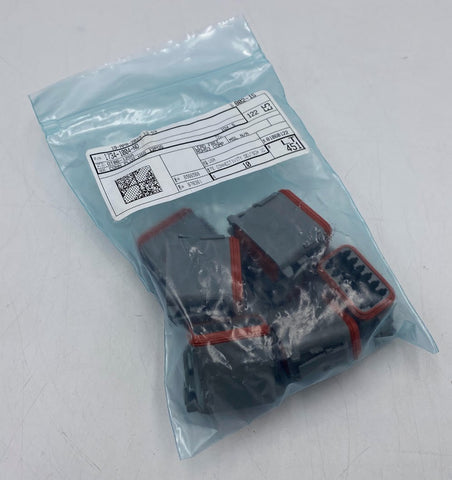 TE Connectivity DEUTSCH DT06-12SA 12-Pin Plug Connector, Pack of 8