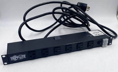 Tripp-Lite RS-1215-20T 1U Rack-Mount Power Strip, 120V, 20A