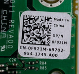 Dell PowerEdge R610 Front Control Panel Board F921M