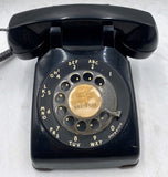 Vintage Western Electric Bell System Black Rotary Telephone
