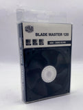 Cooler Master Blade Master 120 PWM Cooling Fan, 600-2000 RPM, 13-32 dBA