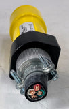 Russellstoll 9P54U2 250V Male Plug, 50A, 9C54U2/C75 250V Female Plug