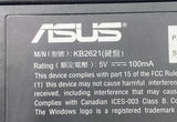 ASUS Wired USB Keyboard KB2621
