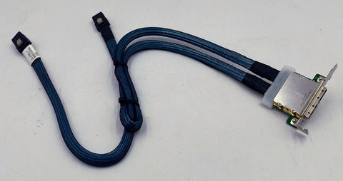 Supermicro CBL-0168L-LP, Internal to External MiniSAS 2 Ports Low Profile Cable