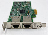 HPE Ethernet 1Gb 2-Port 332T Adapter 616012-001 PCIe 2.0 x1