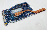 Lenovo V14 IIL Laptop Motherboard with Heatsink 5B20S43837 i5-1035G1 CPU