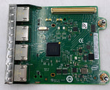 Dell Intel I350 Quad Port 1GbE Network Daughter Card R1XFC