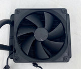 Asetek 550LC Liquid CPU Cooler, 120mm, Black Fan