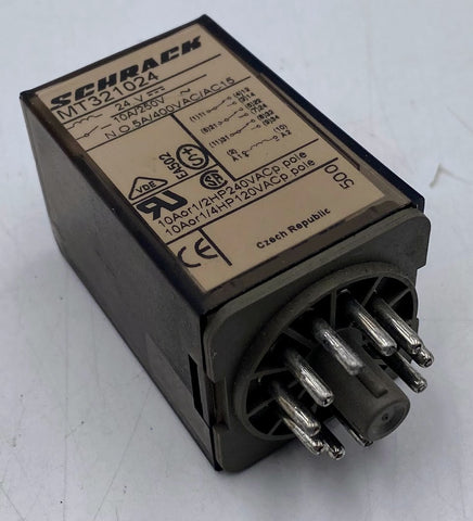 Schrack Plug-in Relay MT321024, 11 Pin