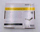 StarTech PCISOUND5CH2 5 Channel PCI Sound Adapter