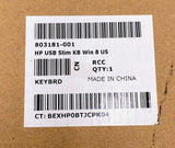 HP USB Slim Keyboard 803181-001