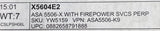 Cisco ASA 5506-X FirePOWER Services Firewall