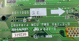 SHARP Copier LEOPARD MCU PWB VER 2.0 Board Assembly X0110QS
