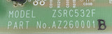 Nichicon ZSRC532F Printer Power Board, AZ260001 from Ricoh Pro 1106EX