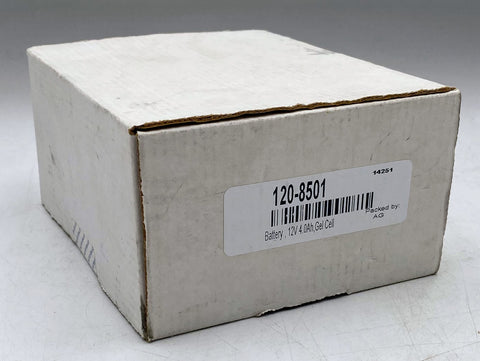 AG 120-8501 12V Gel Cell Battery