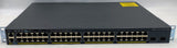 Cisco WS-C2960X-48FPD-L 48-Port Gigabit Ethernet PoE+ 2 SFP+ Network Switch
