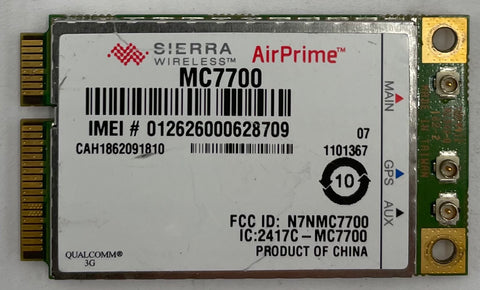 Sierra Wireless AirPrime MC7700 4G LTE PCIe Mini Card