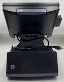 HP RP7 Retail System Model 7800 All-in-One POS Terminal, No OS, No HDD