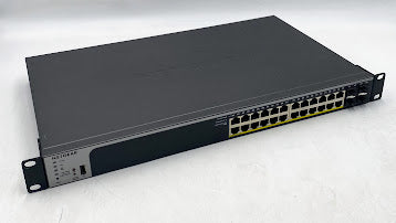 NETGEAR GS728TPv2 24-Port Gigabit PoE+ Smart Managed Pro Switch with 4 SFP Ports