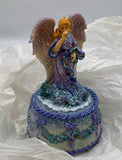 Holiday Gifts Angel Music Box, Clockwork, 92223