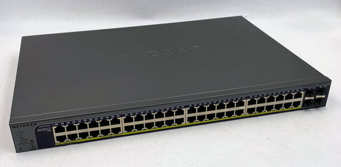 NETGEAR GS752TP 48-Port Gigabit PoE+ Smart Managed Switch, 4 SFP