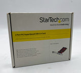 Startech PCIUB3S22 2-Port PCI USB 3.0 Card with SATA Power