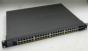 NETGEAR GS752TP 48-Port Gigabit PoE+ Smart Managed Switch, 4 SFP
