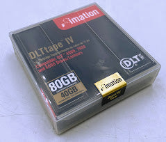 Imation DLTtape IV, 1/2" Cartridge Tape, 80/40GB