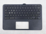 HP Chromebook 11A G8 EE Palmrest w/ Keyboard L92832-001, No Touchpad