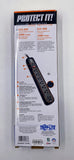 Tripp-Lite TLP74RB 7-Outlet Surge Protector with 4-ft Cord and Diagnostic LED
