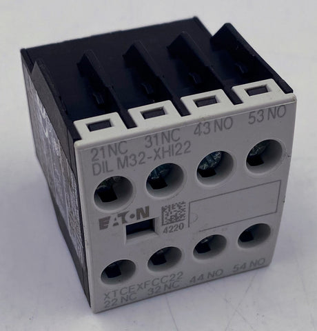 Eaton DILM32-XHI22 Auxiliary Contact Block, 2NO/2NC