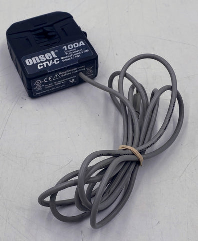Onset CTV-C Split-Core AC Current Sensor, 10 to 100 Amp